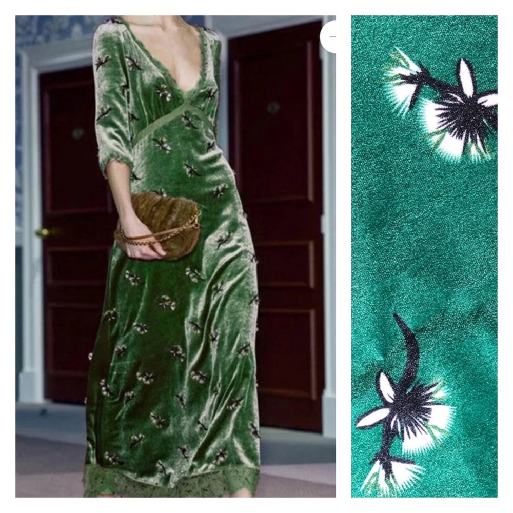 NWT Misslook Velvet Dress